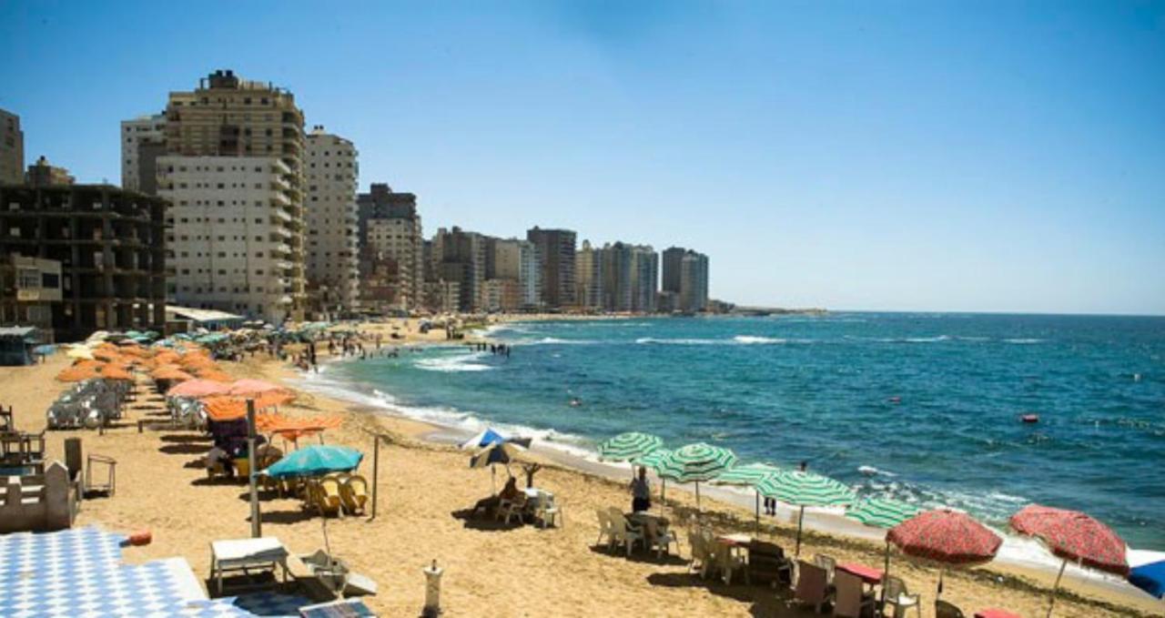 Furnished Apartment - Beach View "Nearest Beach 2 Minutes Walking" - Free Wifi- Abo Keer - Alexandria - Egypt Abu Qir Exterior foto