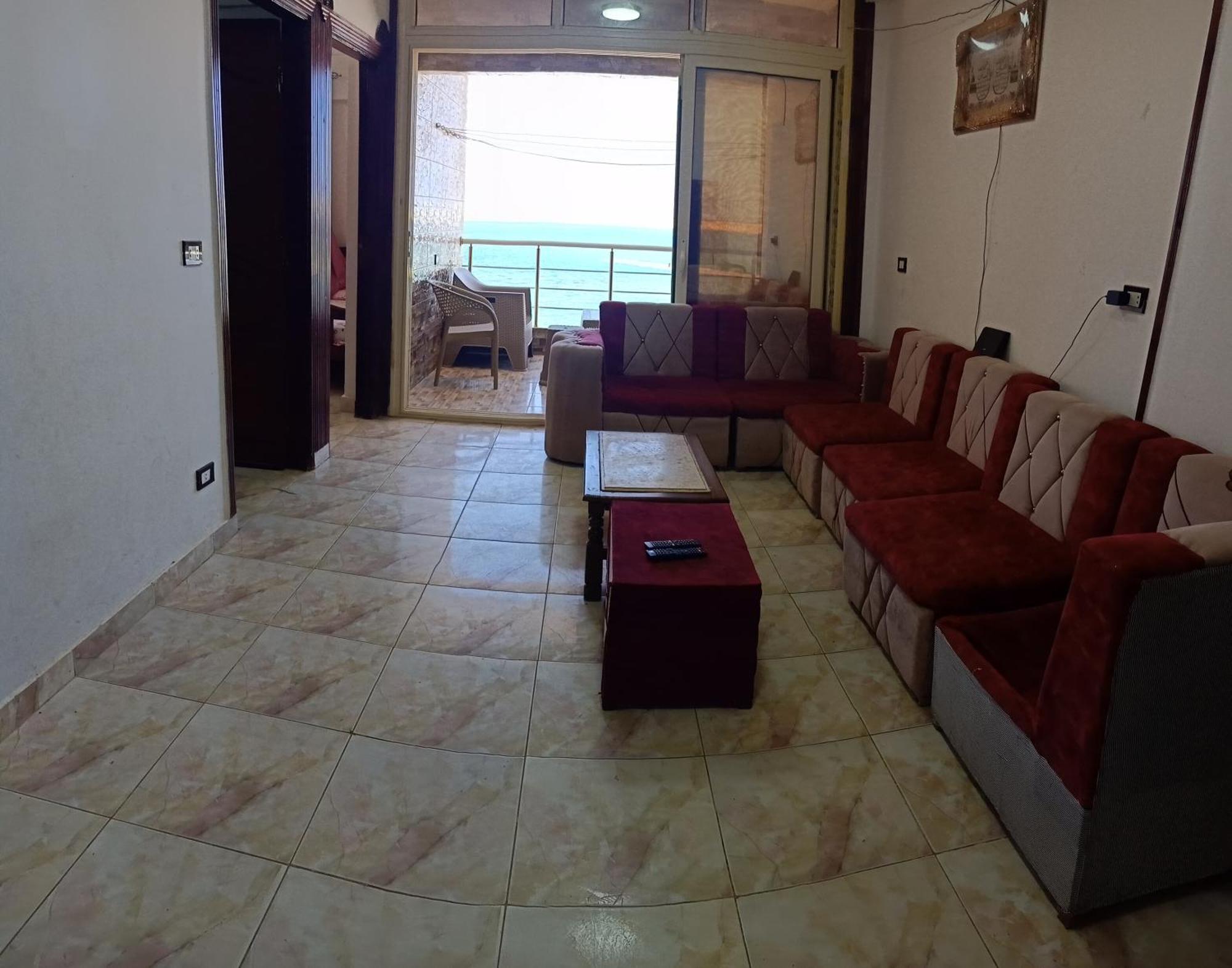 Furnished Apartment - Beach View "Nearest Beach 2 Minutes Walking" - Free Wifi- Abo Keer - Alexandria - Egypt Abu Qir Exterior foto