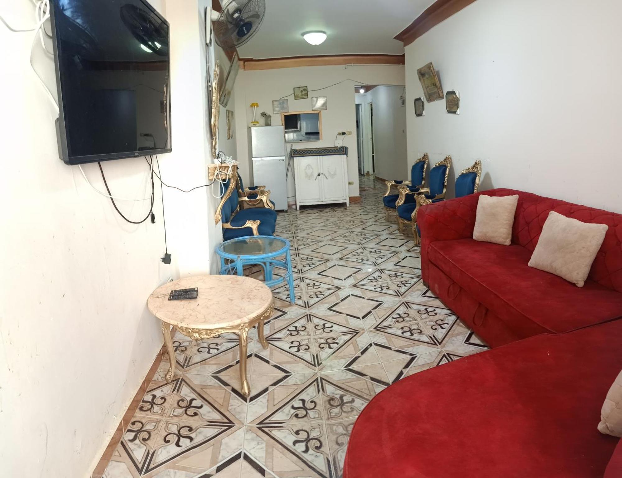 Furnished Apartment - Beach View "Nearest Beach 2 Minutes Walking" - Free Wifi- Abo Keer - Alexandria - Egypt Abu Qir Exterior foto